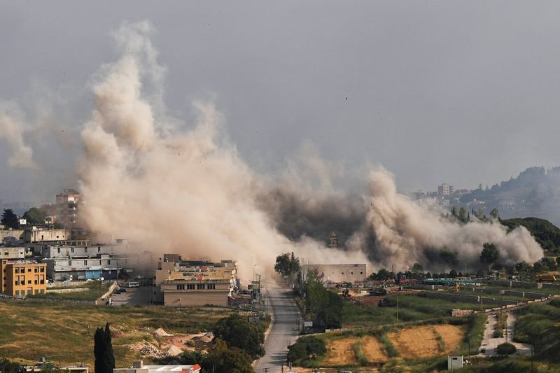 Israel expands ground operation beyond demarcation line in south Lebanon as clashes intensify