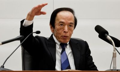 BOJ’s Ueda warns of potential for temporary energy shock to become persistent