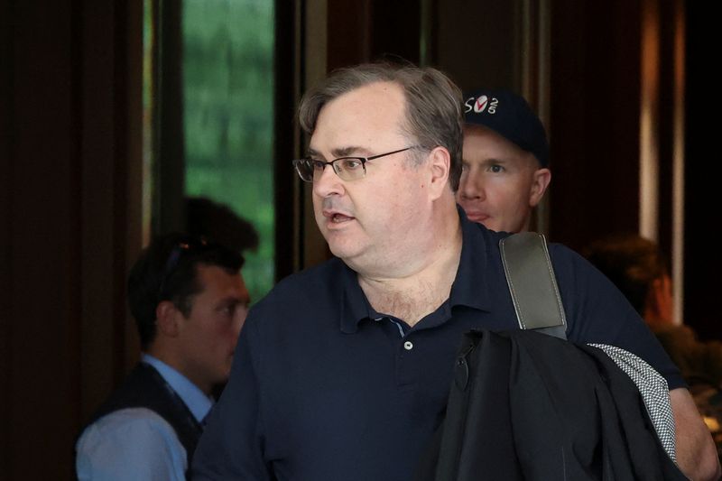 US probes Reid Hoffman group over funding lawsuits against Trump, source says