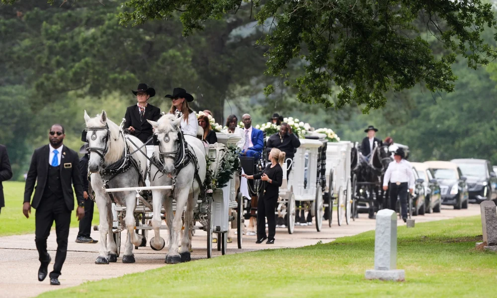 Prayers Up! Heartbreaking Photos Show Funeral Of 8 Children Killed In Louisiana Mass Shooting (UPDATE)