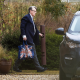 Lord Peter Mandelson seen outside his house on February 15, 2026 in Marlborough, England.