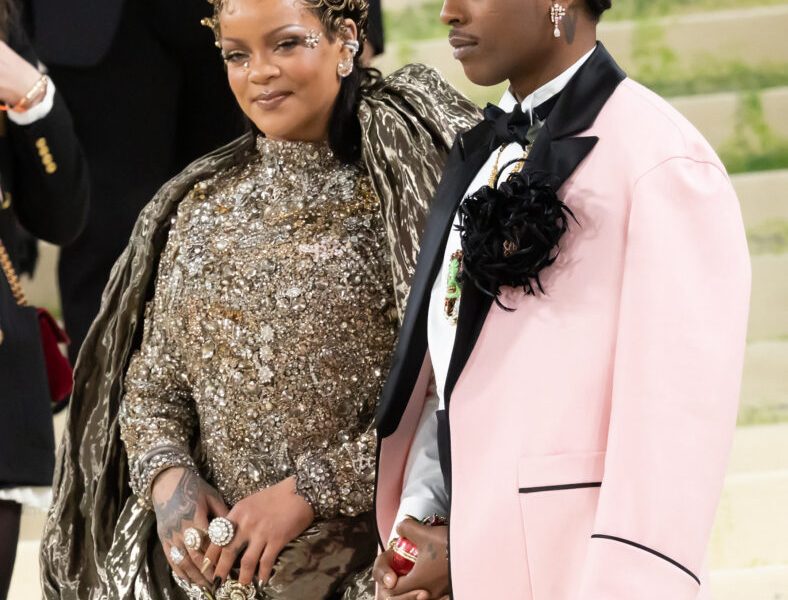 Rihanna and A$AP Rocky at the 2026 Met Gala