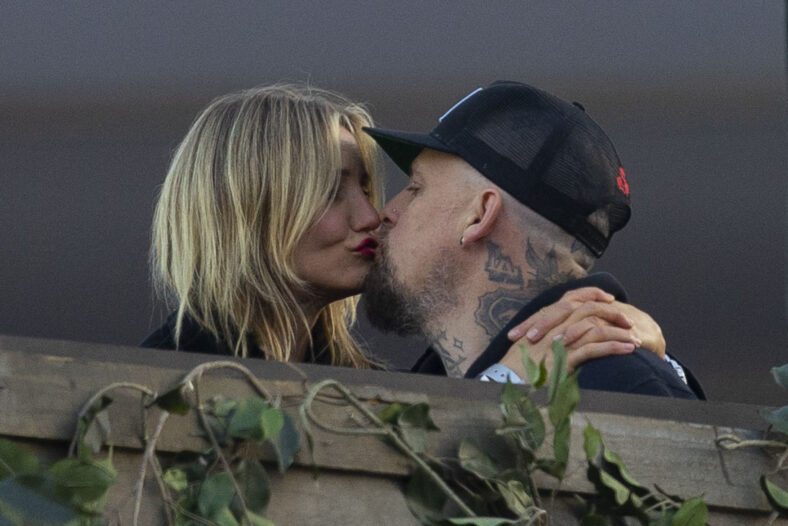 Cameron Diaz and Benji madden