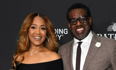 In Bliss! Mary Mary Singer Erica Campbell Celebrates 25 Years Of Marriage With Husband Warryn In Stunning Vow Renewal (VIDEOS)