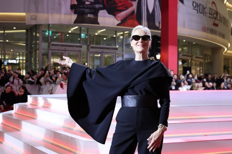 Meryl Streep poses