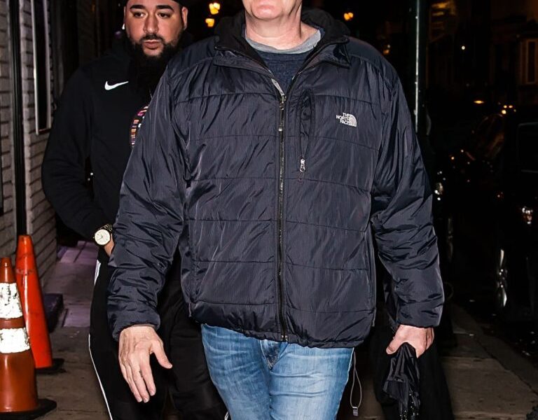 Michael Rapaport arrives to his comedy show at Helium Comedy Club in Philadelphia