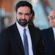 New York Mayor Zohran Mamdani arrives for a press conference at Staten Island University Hospital Community Park on April 27, 2026 in New York City.