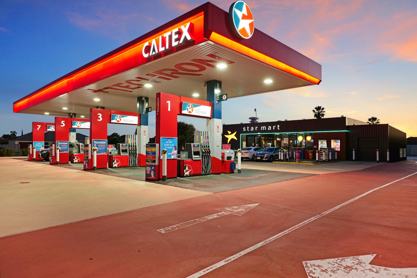 Chevron fuel stations sold for $12m