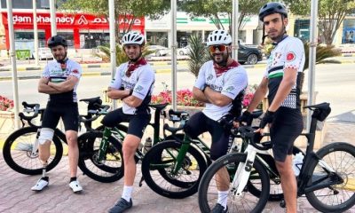 Gaza Sunbirds Palestine paracycling team