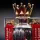 Premier League trophy ready for presentation to Arsenal
