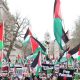 A previous pro-Palestine march in London Nakba 78