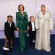 Queen Latifah Sparks Reactions AMAs Red Carpet Partner Eboni Nichols Son Rebel Videos