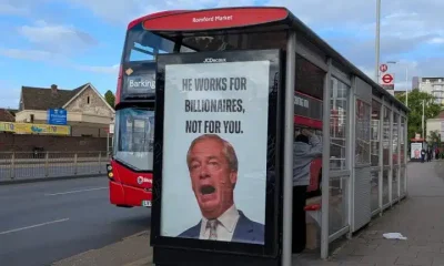 Resist Reform bus stop poster