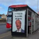 Resist Reform bus stop poster