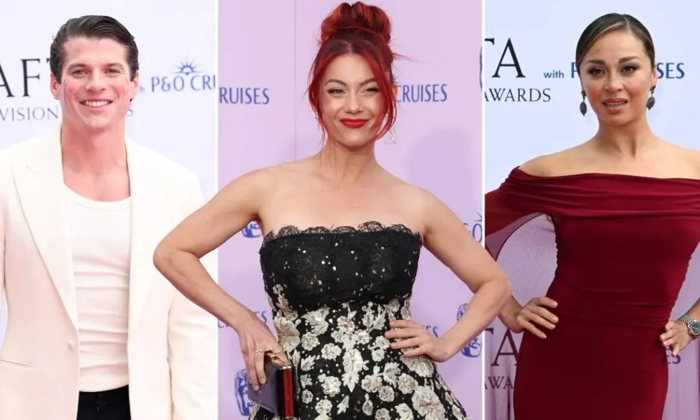 Strictly stars unite for TV Baftas 2026 despite major nominations snub
