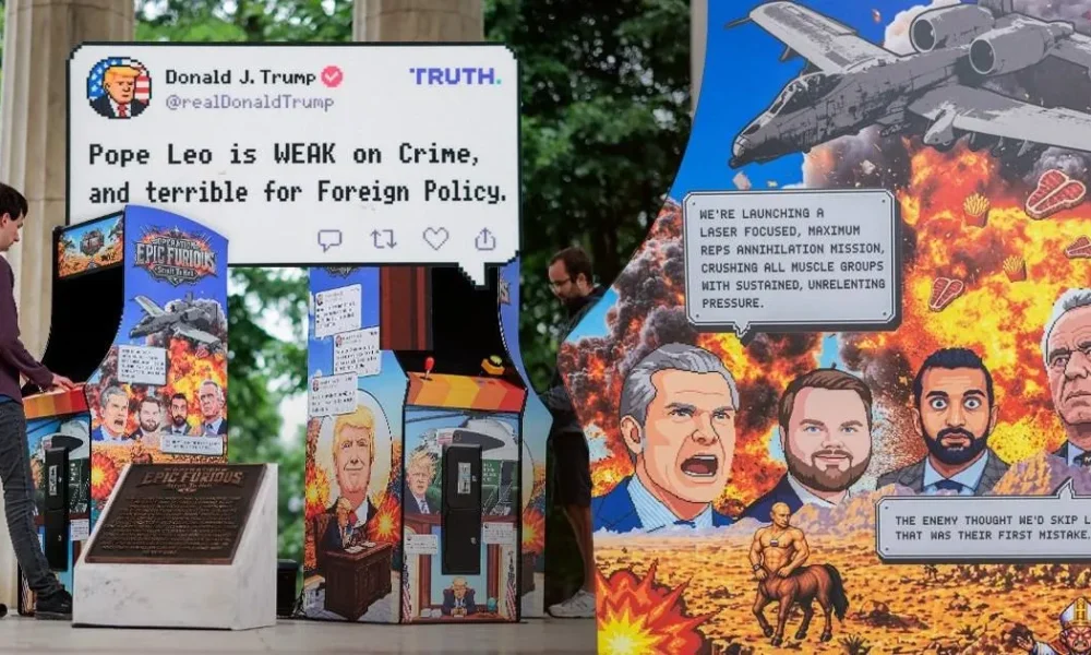 Mysterious Iran War video game appears in Washington DC | News US