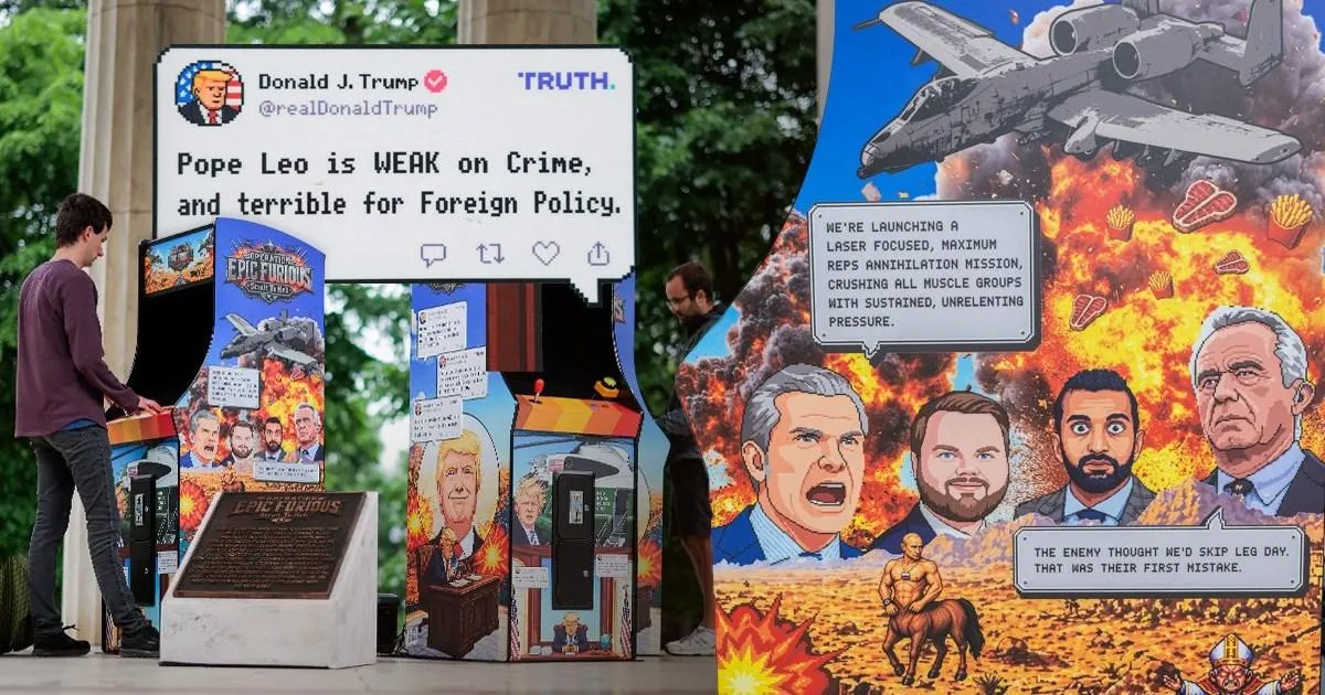 Mysterious Iran War video game appears in Washington DC | News US