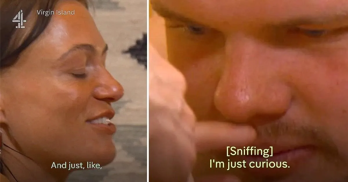 Viewers 'want to vomit' after man sniffs around woman's vagina on wild TV show