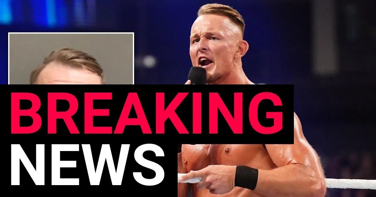 WWE star arrested on battery charge 10 days before career-defining match