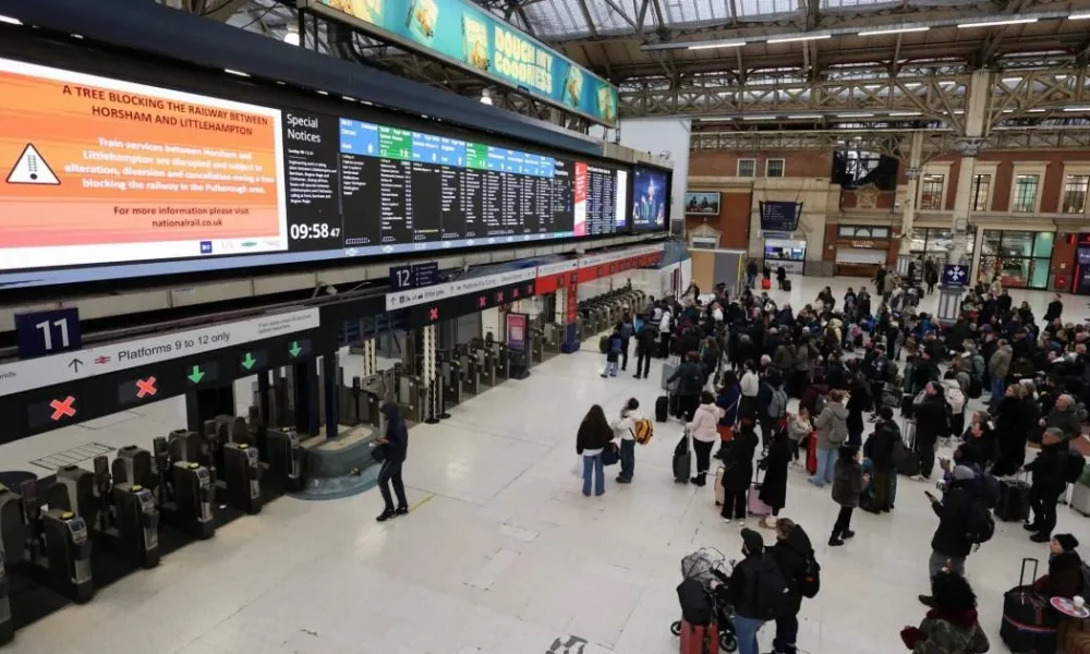 Major disruption to trains across England after radio fault | News UK
