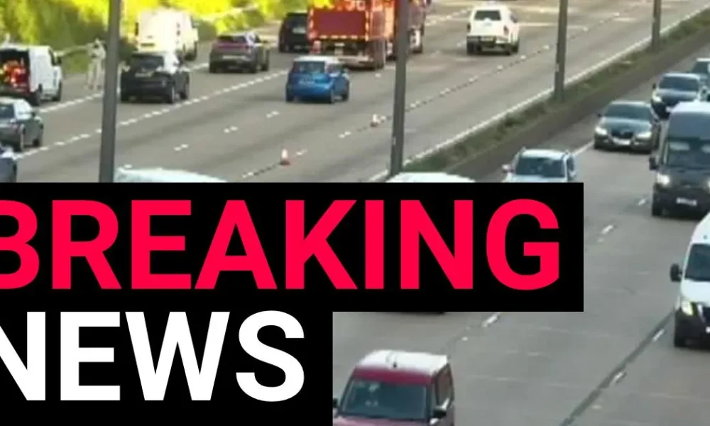 Long rush hour traffic delays on M25 after crash near London | News UK