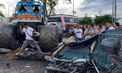 Monster truck crushes through crowd killing three and injuring dozens | News World