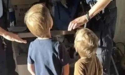 Brothers, 5 and 3, found after being 'blindfolded and abandoned' in woods | News World