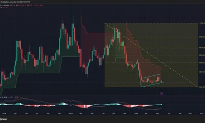Solana has formed a bearish flag pattern on the weekly chart.