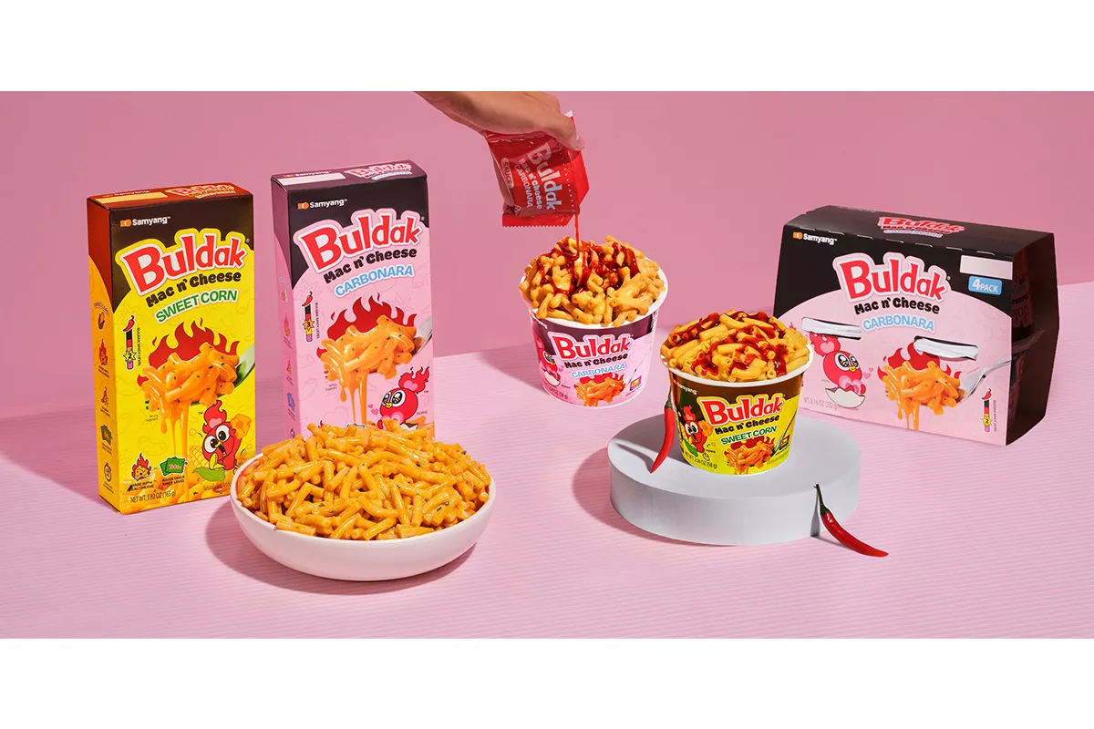 Samyang launches spicy macaroni and cheese