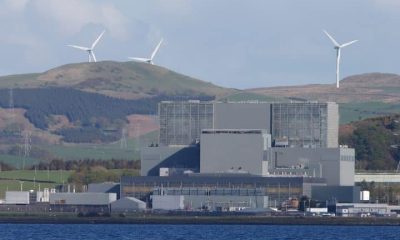 Hunterston B Scottish nuclear power station