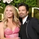 Sebastian Stan and Annabelle Wallis Walk Golden Globes Carpet Together