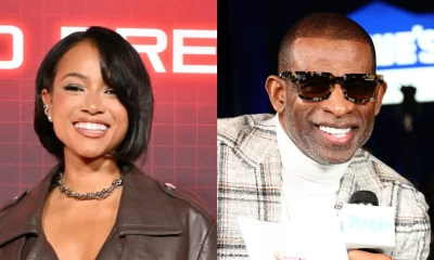 Uhn Uhn! Social Media Users Are Crackin' UP At Karrueche Tran's Facial Expressions While Shopping Overseas With Deion Sanders (WATCH)