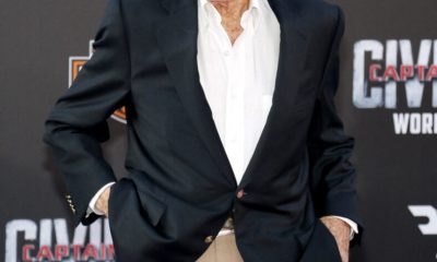Stan Lee at the Los Angeles premiere of 'Captain America: Civil War'