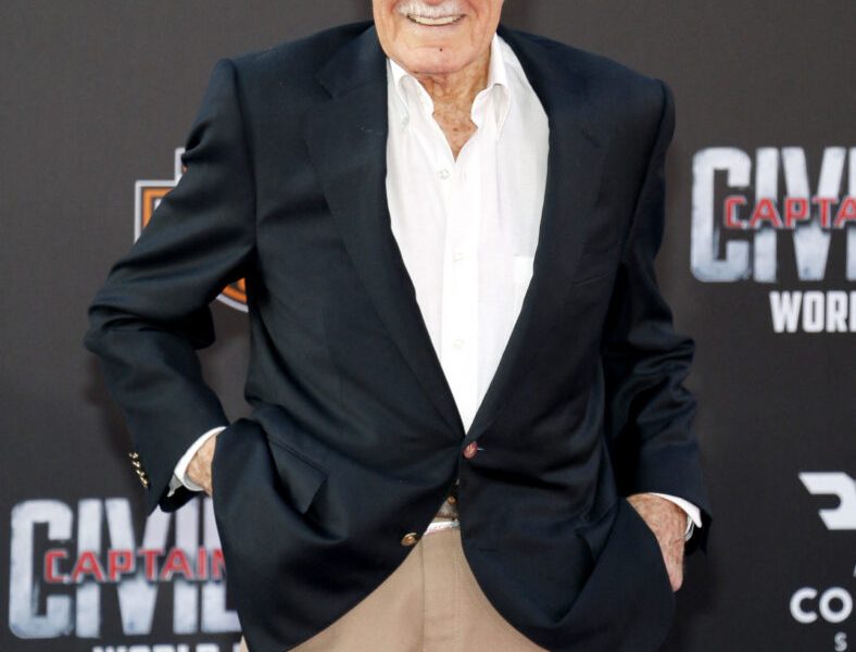 Stan Lee at the Los Angeles premiere of 'Captain America: Civil War'