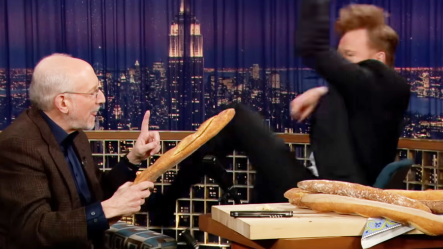 Conan O'Brien's Funniest Ever Moment Wasn’t Scripted Or Planned, And It's All About Bread
