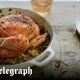 Stuffed Greek chicken with cayenne, oregano and orzo recipe