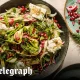 Fennel, courgette and pickled red onion salad with feta recipe