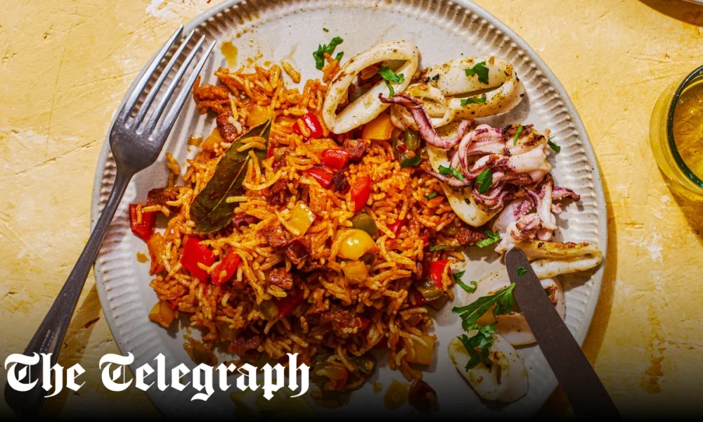 Chorizo, pepper and paprika rice