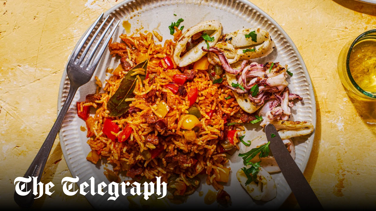 Chorizo, pepper and paprika rice