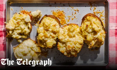 Cauliflower cheese baked potatoes recipe