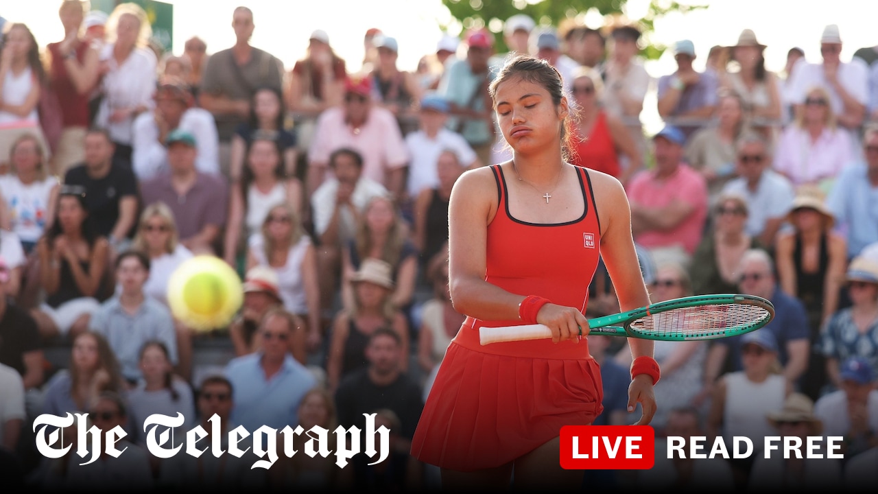 Emma Raducanu tears up after error-strewn French Open first-round defeat