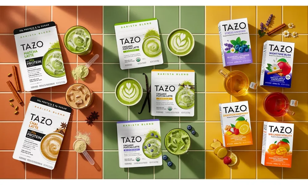 Tazo launching tea innovations