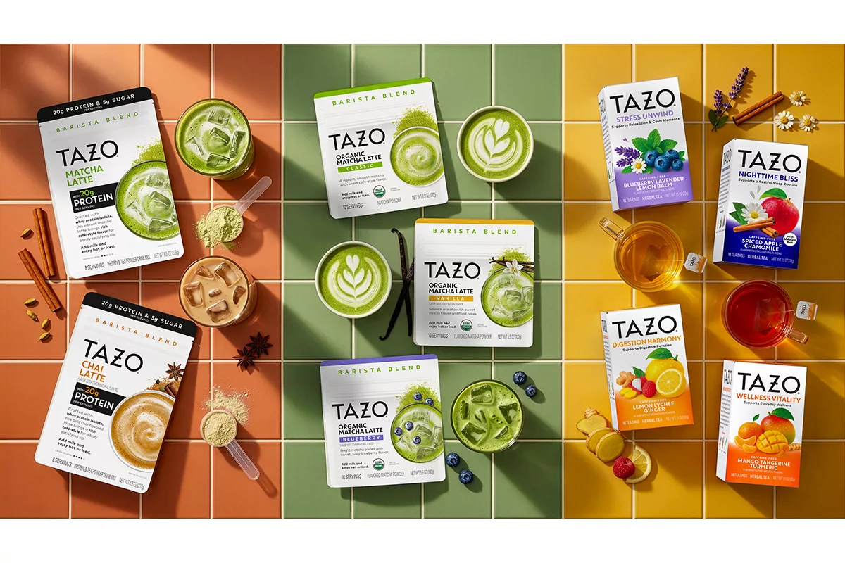 Tazo launching tea innovations