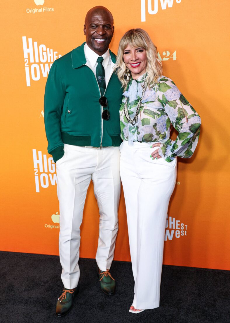 Terry and Rebecca Crews on the red carpet