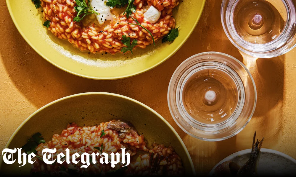 Tinned tomato risotto recipe