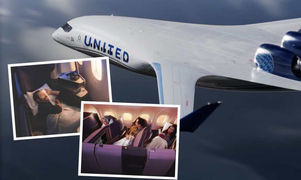 United soars into premium travel