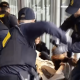 Maersk protest in Denmark met with police violence