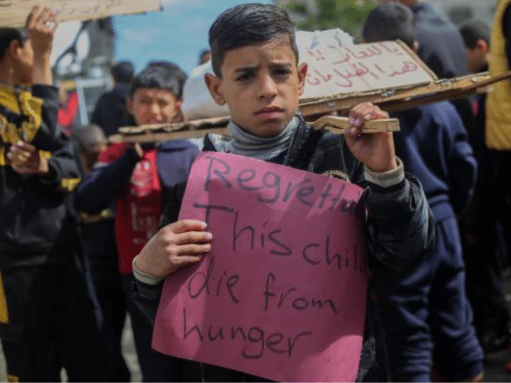 Israel chokes off aid to Gaza