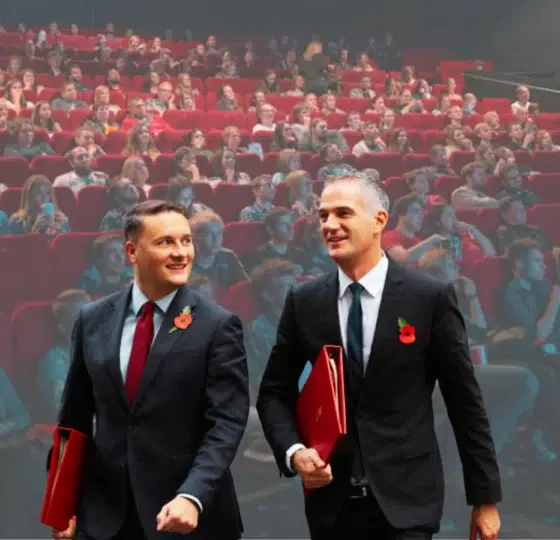 Labour ministers Peter Kyle and West Streeting
