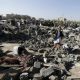 Bomb damage in Yemen. Arms trade complicity